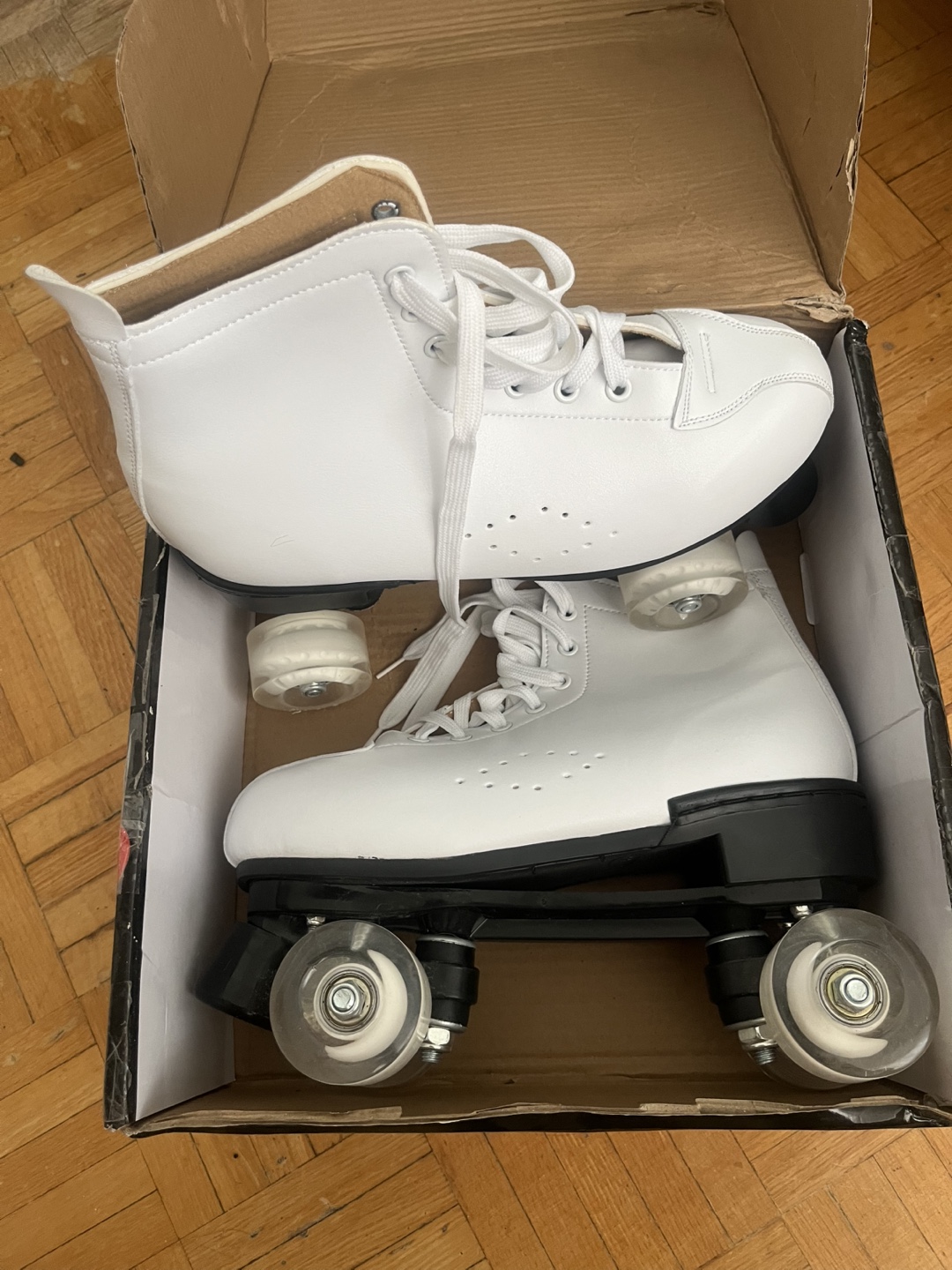 White Angels Skates Roller Skates size 41 men or woman - photo 2