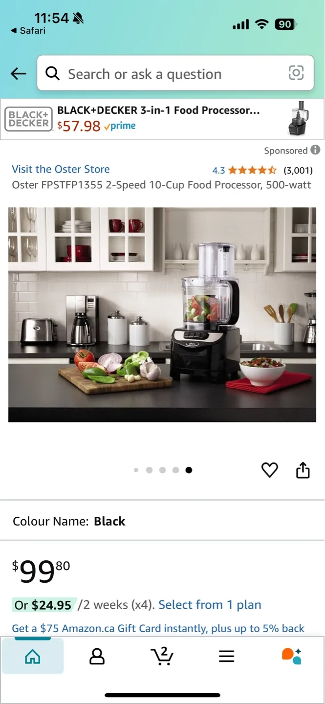 Oster 10-Cup 2-Speed Food Processor image indicator(4)