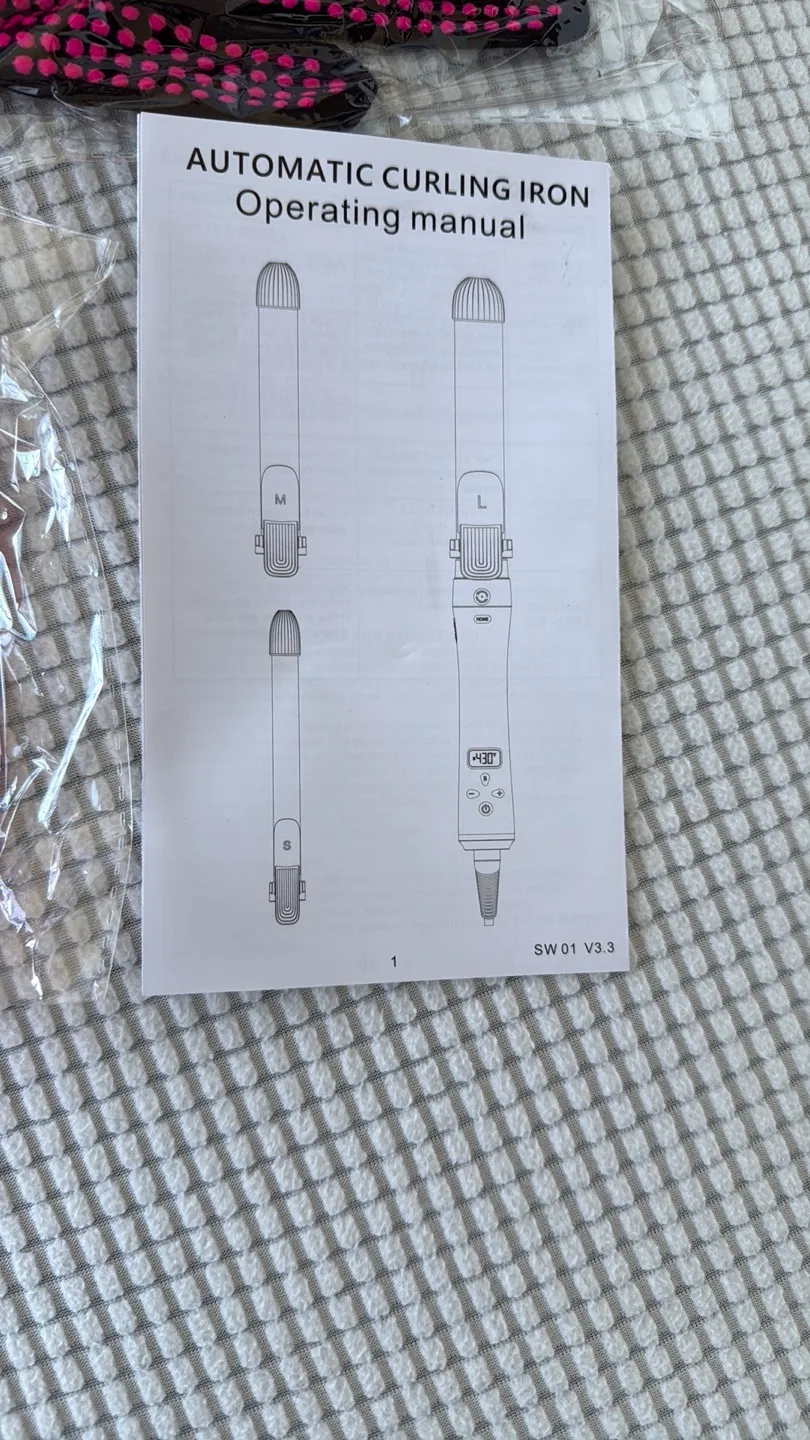 TopForever Automatic Curling Iron Set image indicator(5)
