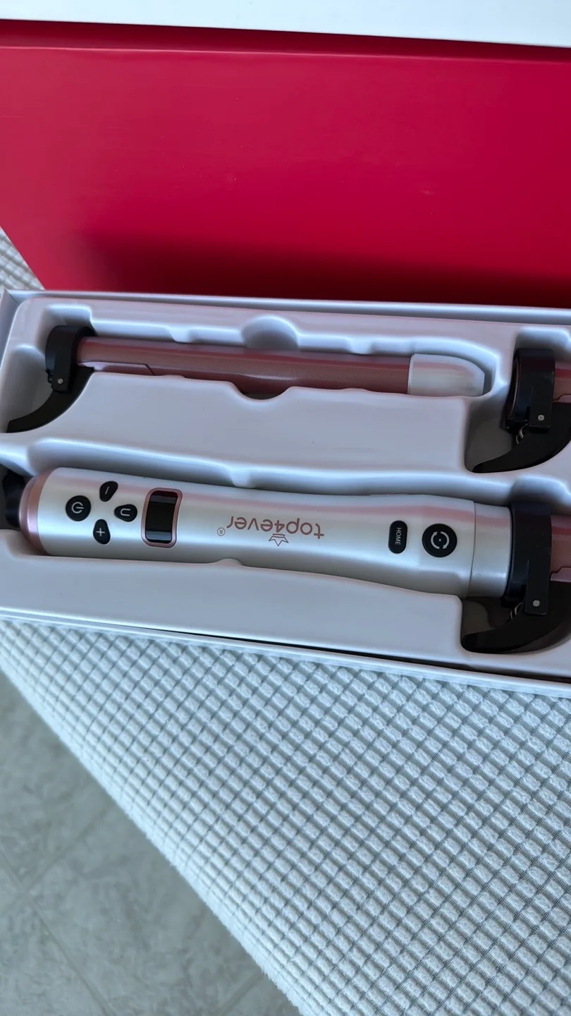 TopForever Automatic Curling Iron Set image indicator(3)