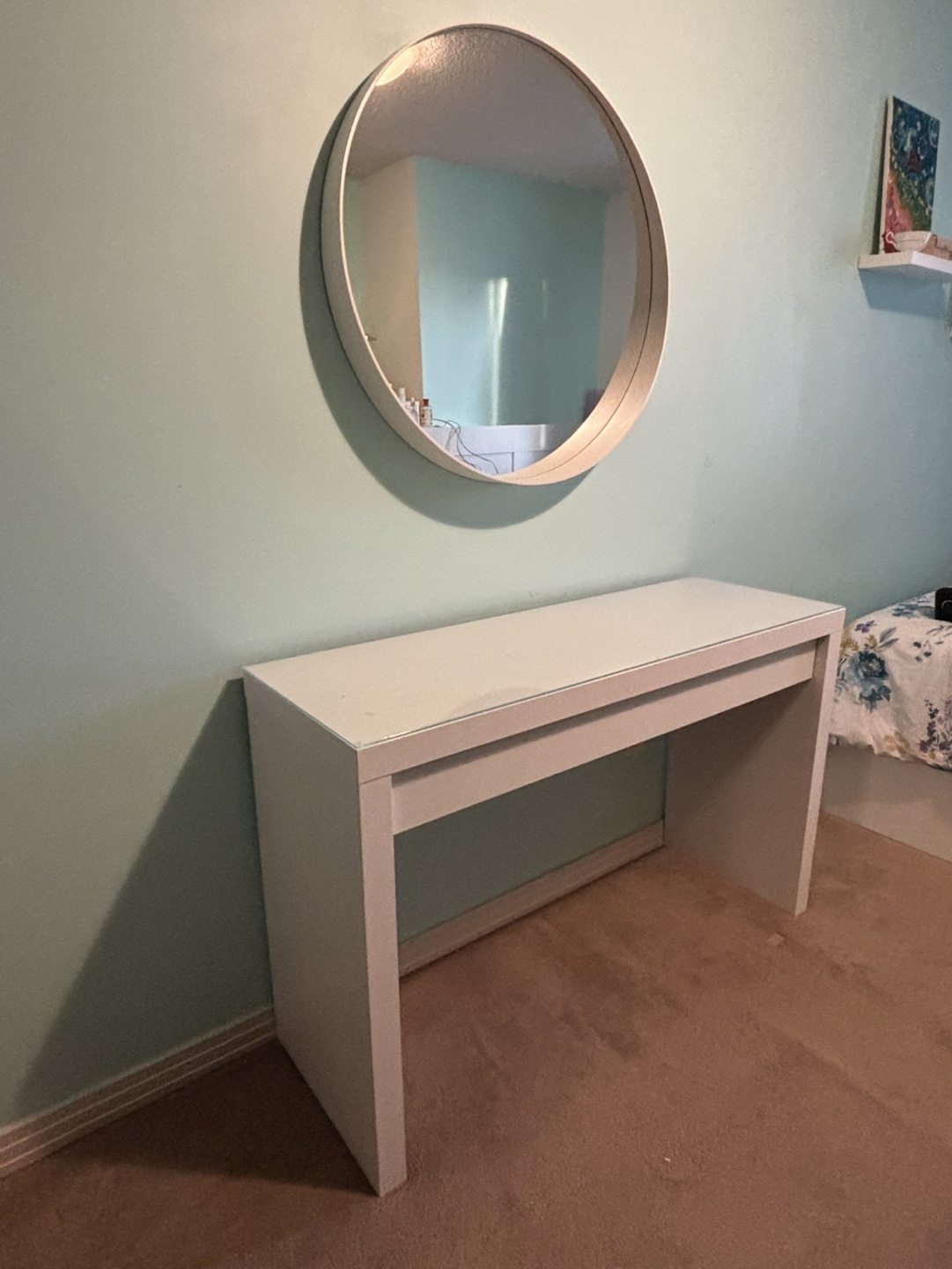 IKEA MALM Dressing Table - White