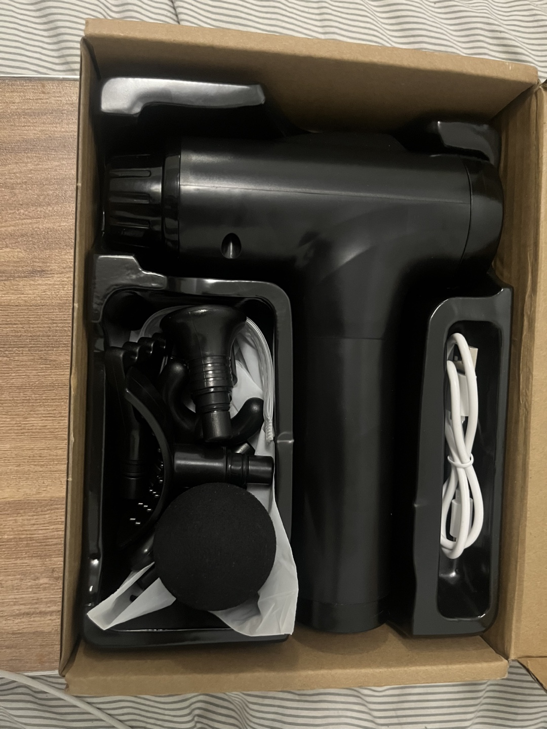 New Percussion Muscle Massage Gun with Attachments - photo 2