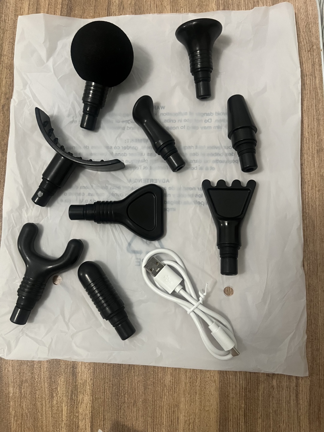 New Percussion Muscle Massage Gun with Attachments - photo 3