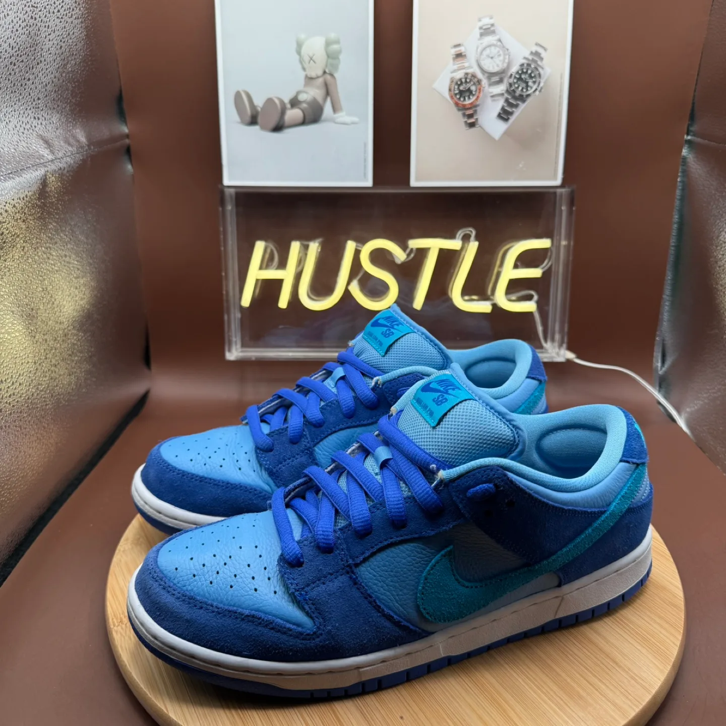 Nike Dunk Low Pro SB Fruity Pack Blue Raspberry Men’s Sz 9 image indicator(3)