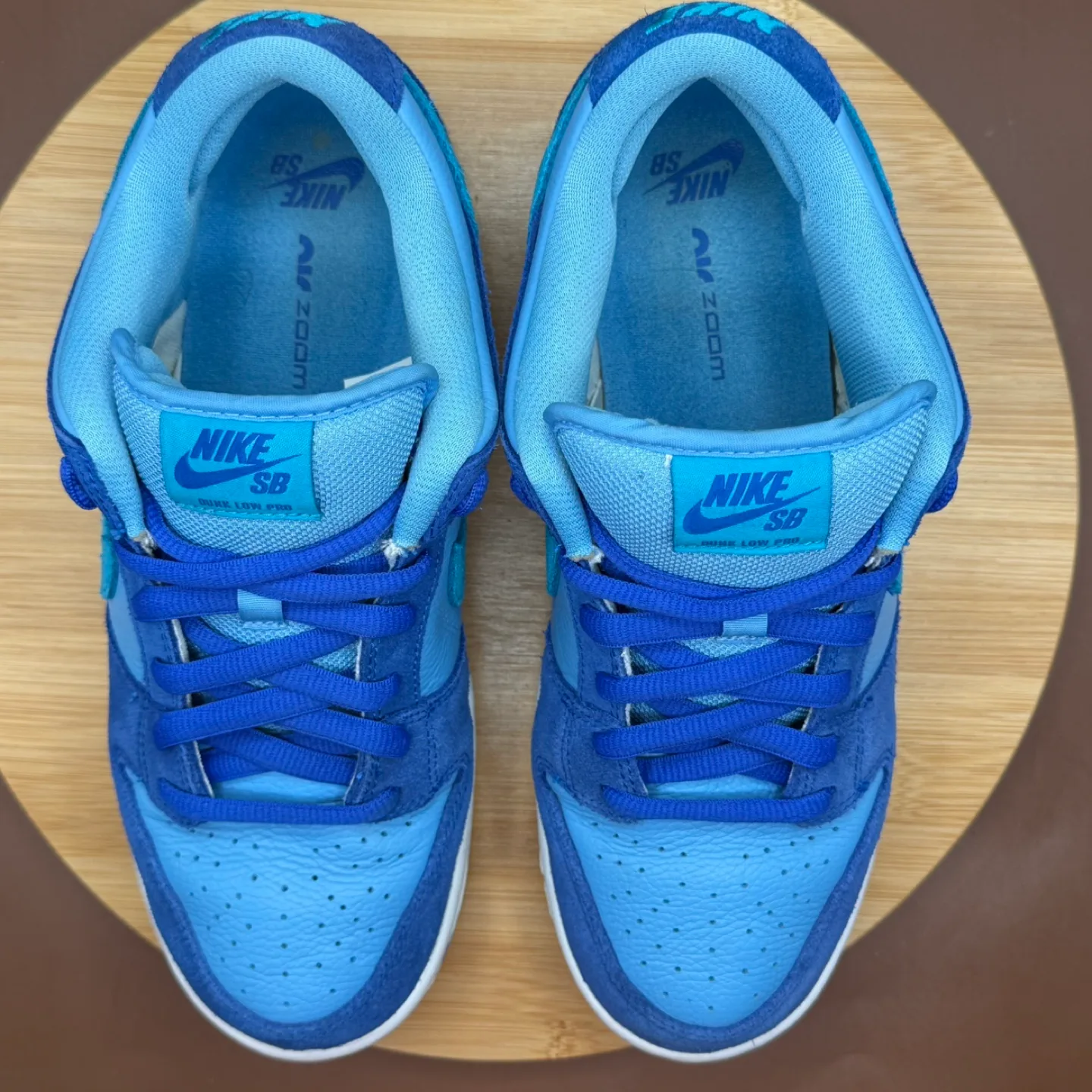 Nike Dunk Low Pro SB Fruity Pack Blue Raspberry Men’s Sz 9 image indicator(8)