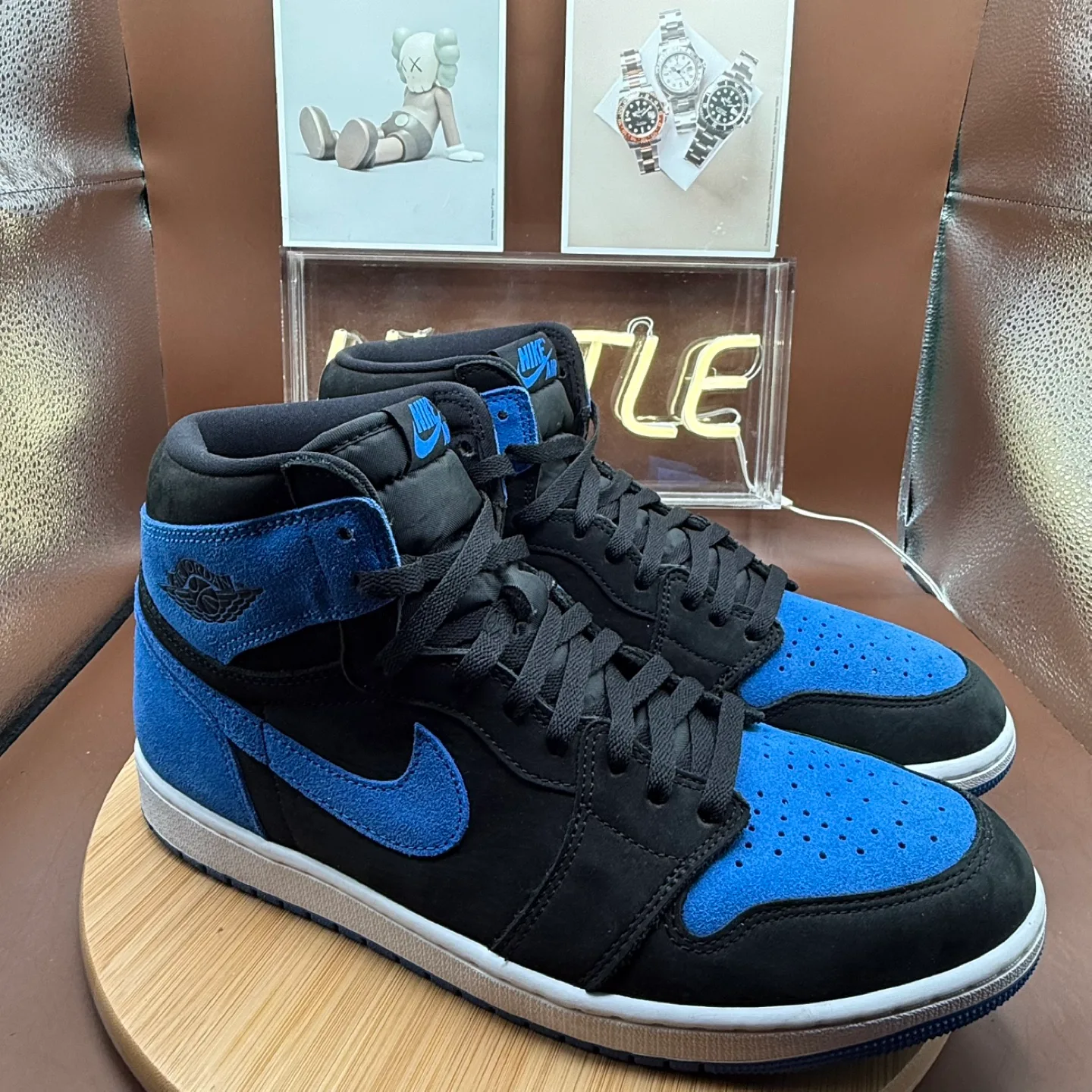 Jordan 1 High OG Reimagined Royal Blue/Black Men’s Sz 13 image indicator(3)