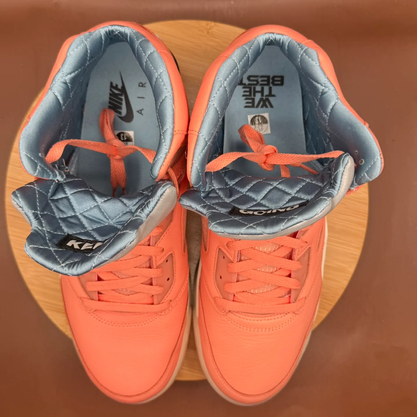 Nike Air Jordan 5 DJ Khaled ‘We The Best Crimson Bliss’ image indicator(6)