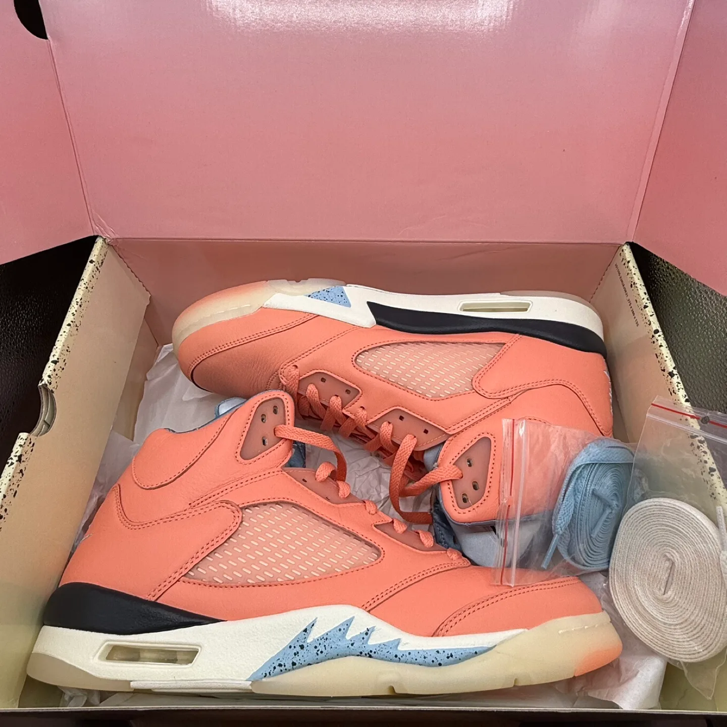 Nike Air Jordan 5 DJ Khaled ‘We The Best Crimson Bliss’ image indicator(4)