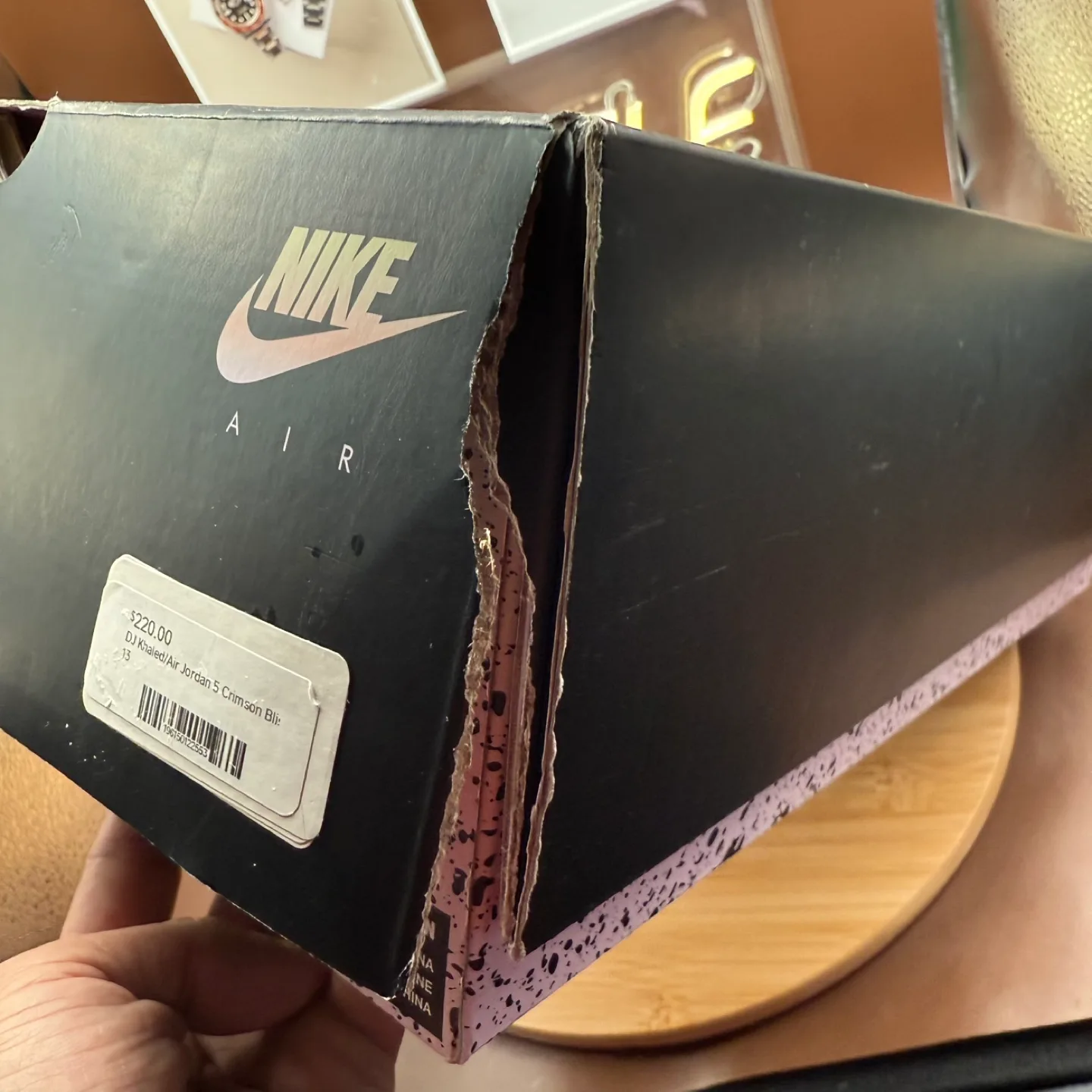 Nike Air Jordan 5 DJ Khaled ‘We The Best Crimson Bliss’ image indicator(9)