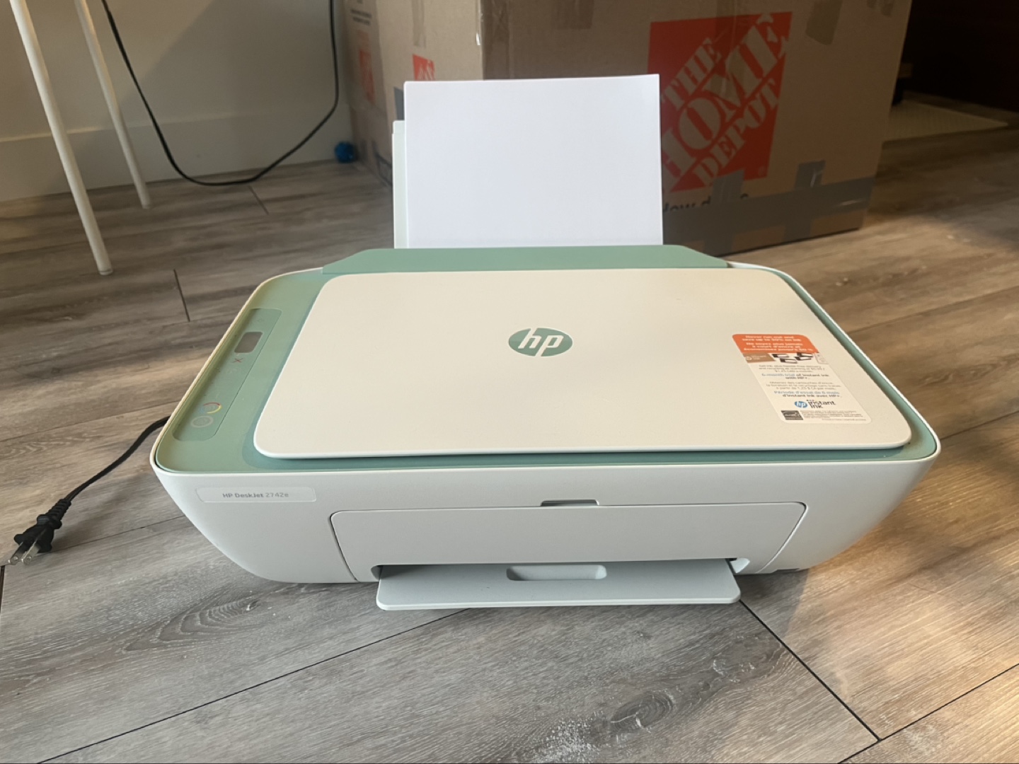 HP DeskJet 2742e All-in-One Printer - Mint Green (without ink) - photo 2