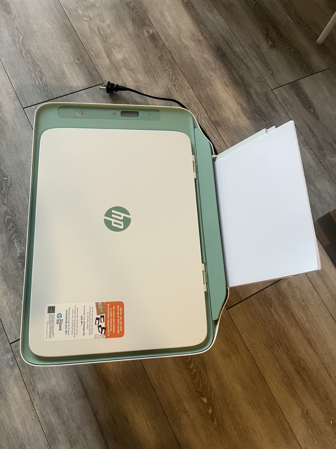 HP DeskJet 2742e All-in-One Printer - Mint Green (without ink) - photo 3
