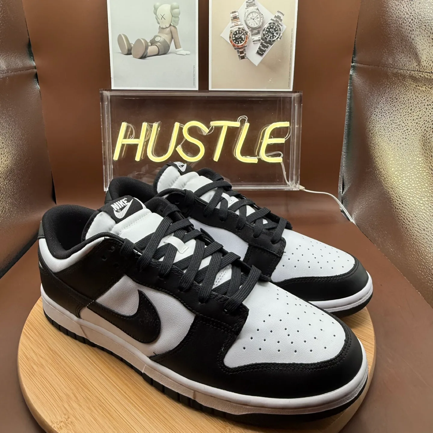 Nike Dunk Low “Panda” Black/White Men’s Sz 11.5 image indicator(3)