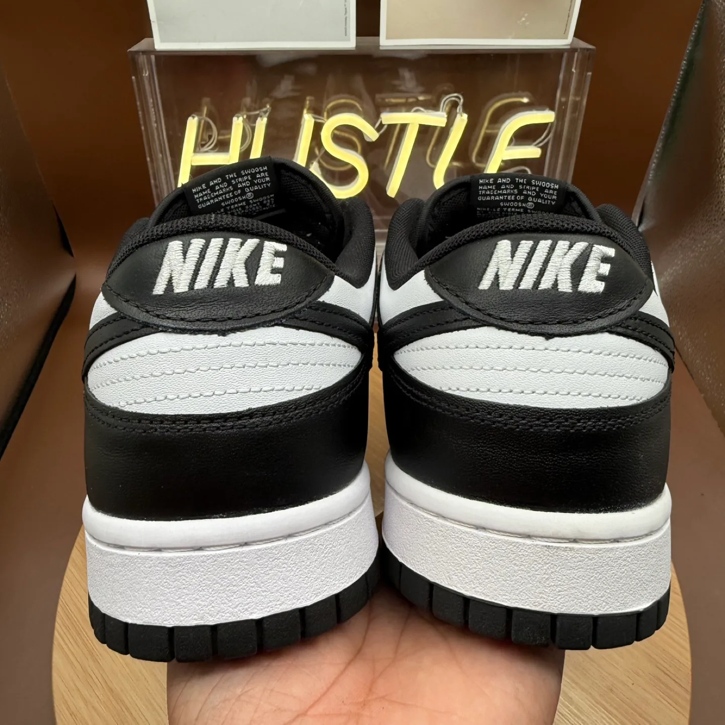 Nike Dunk Low “Panda” Black/White Men’s Sz 11.5 image indicator(6)