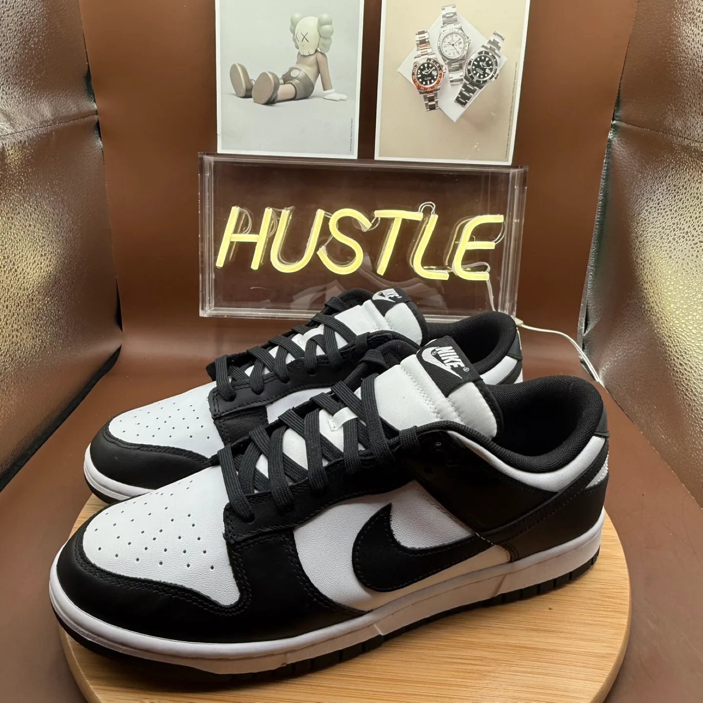 Nike Dunk Low “Panda” Black/White Men’s Sz 11.5 image indicator(4)