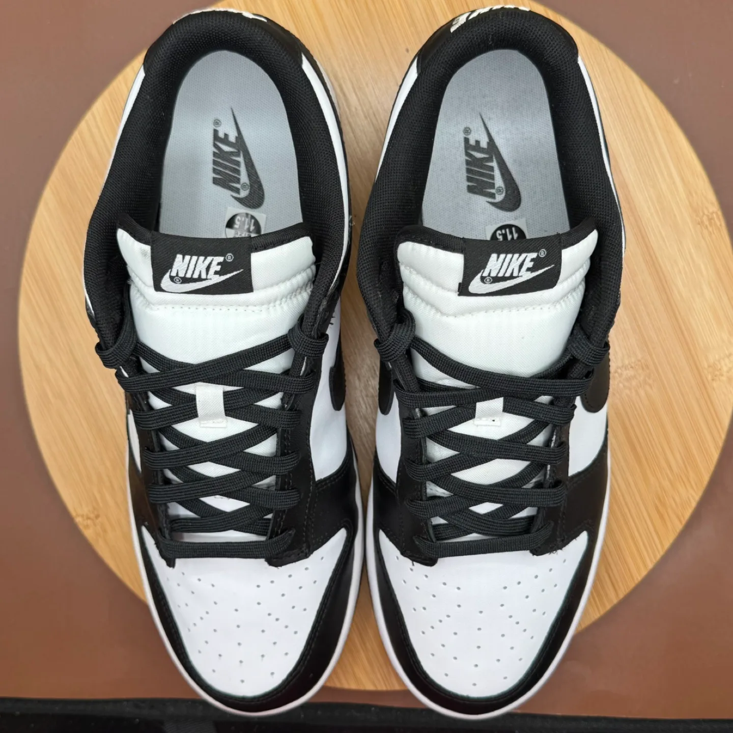 Nike Dunk Low “Panda” Black/White Men’s Sz 11.5 image indicator(7)