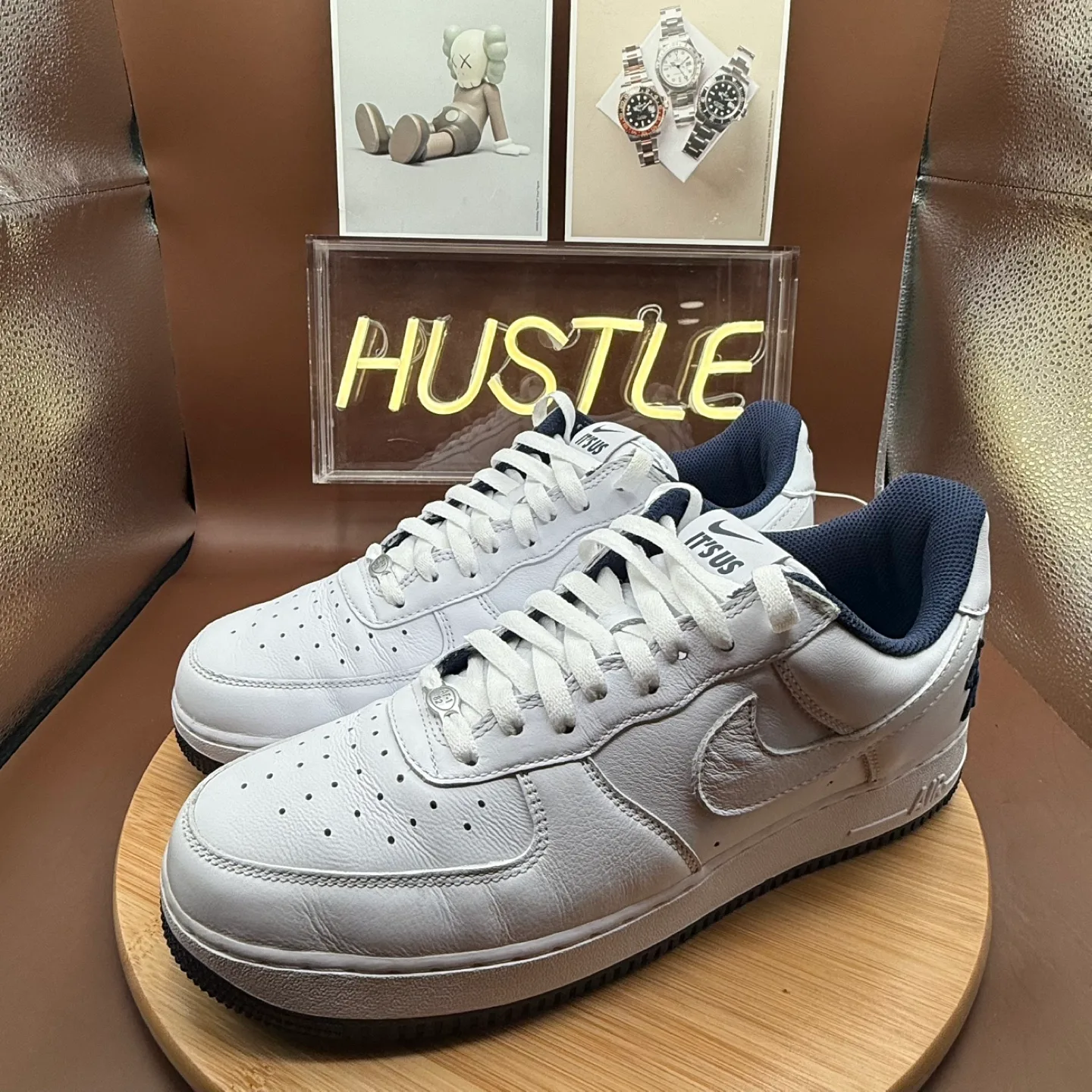 NIKE AIR FORCE 1 LOW “LIL YACHTY CONCRETE BOYS-IT'S US” SZ 11 image indicator(4)