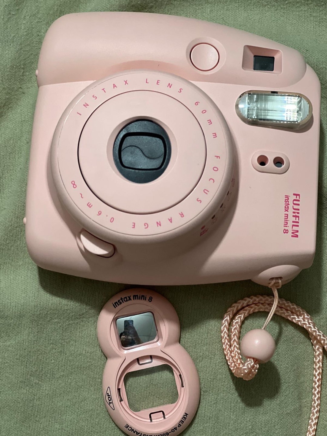 Fujifilm Instax Mini 8 Pink Instant Camera with Case - photo 2