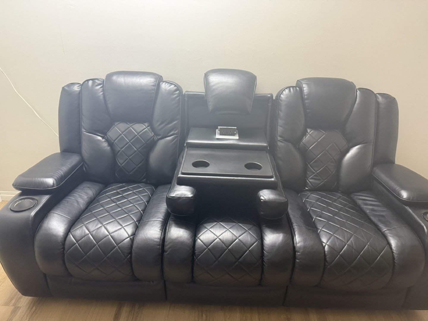 Three-seater Power Recliner Sofa - photo 5