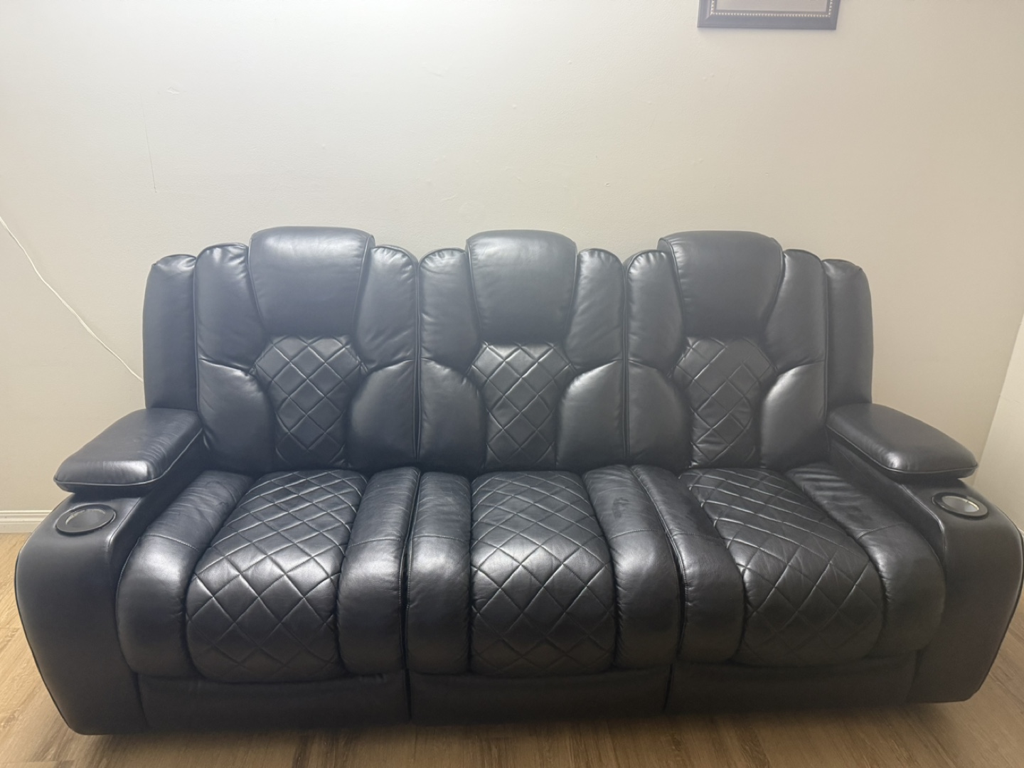 Three-seater Power Recliner Sofa - photo 4
