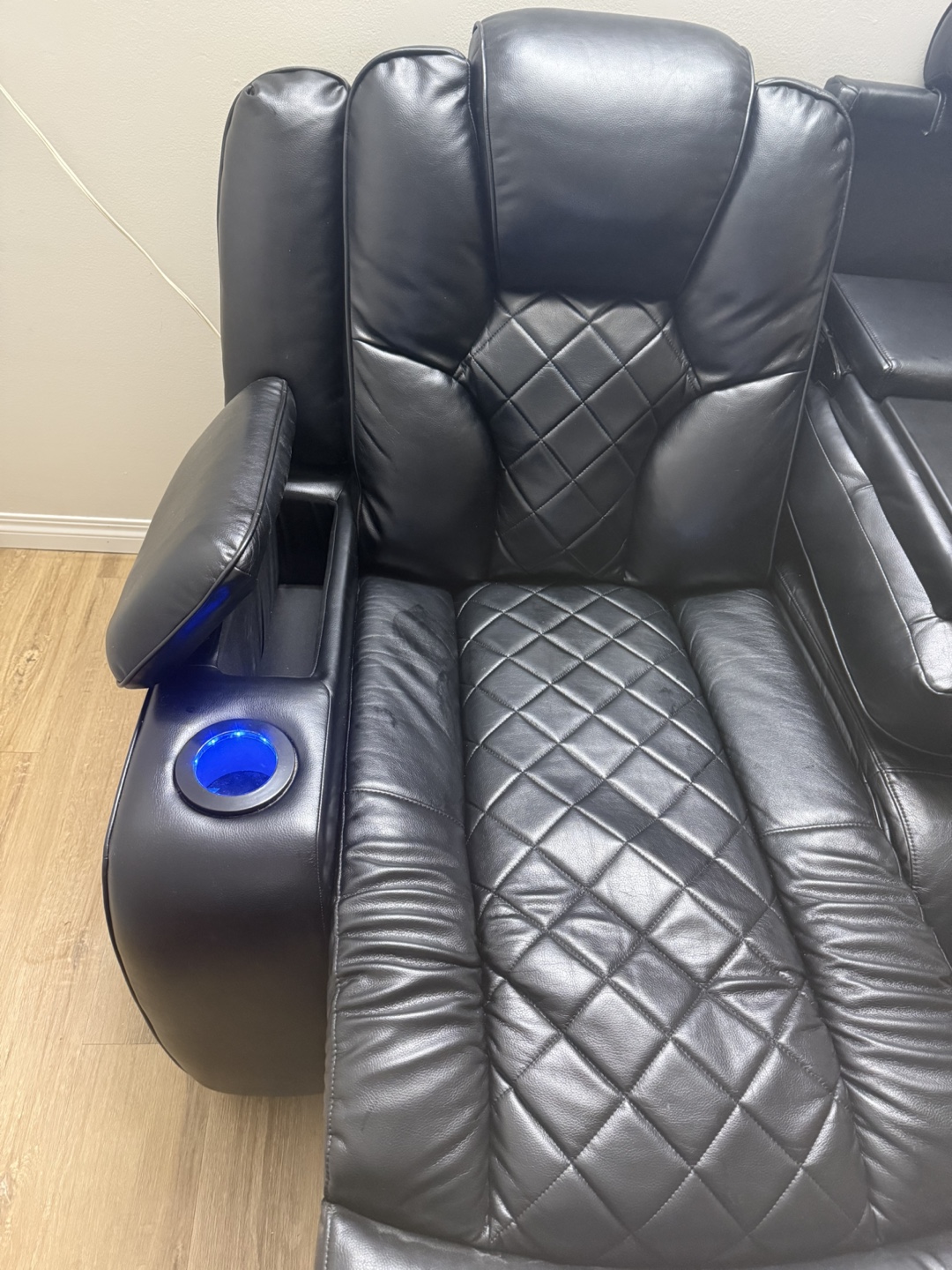 Three-seater Power Recliner Sofa - photo 3