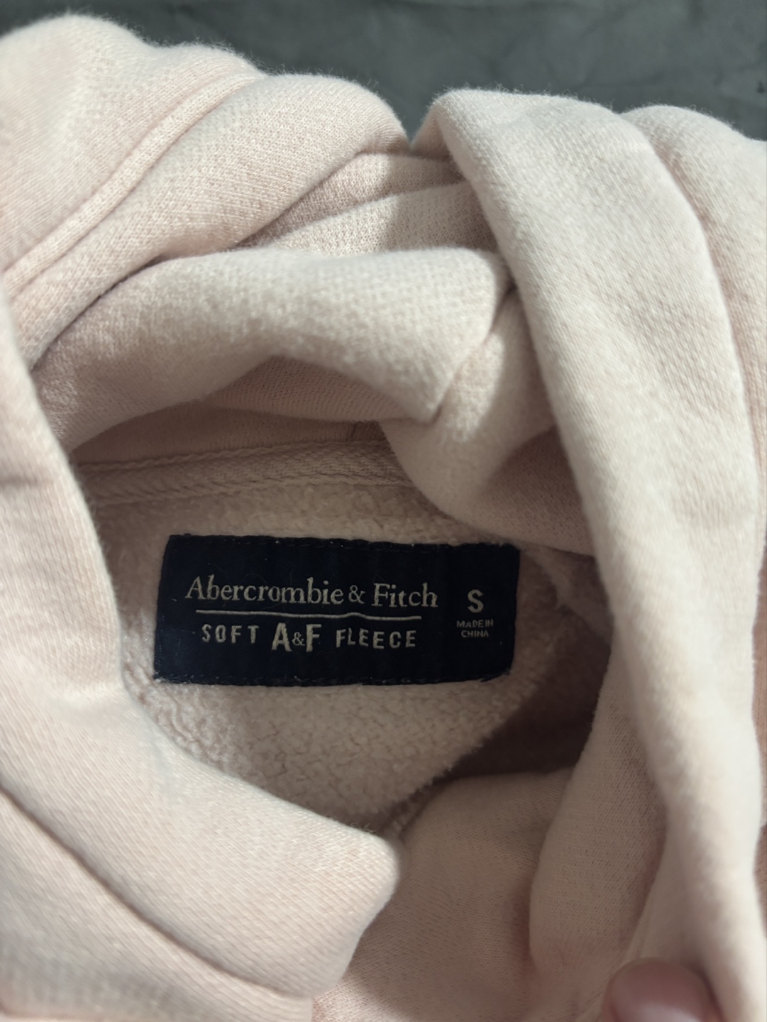 Abercrombie & Fitch Pink Hoodie Size Small - photo 2