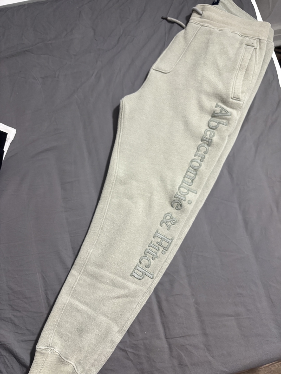 Abercrombie & Fitch Light Green Joggers - XS