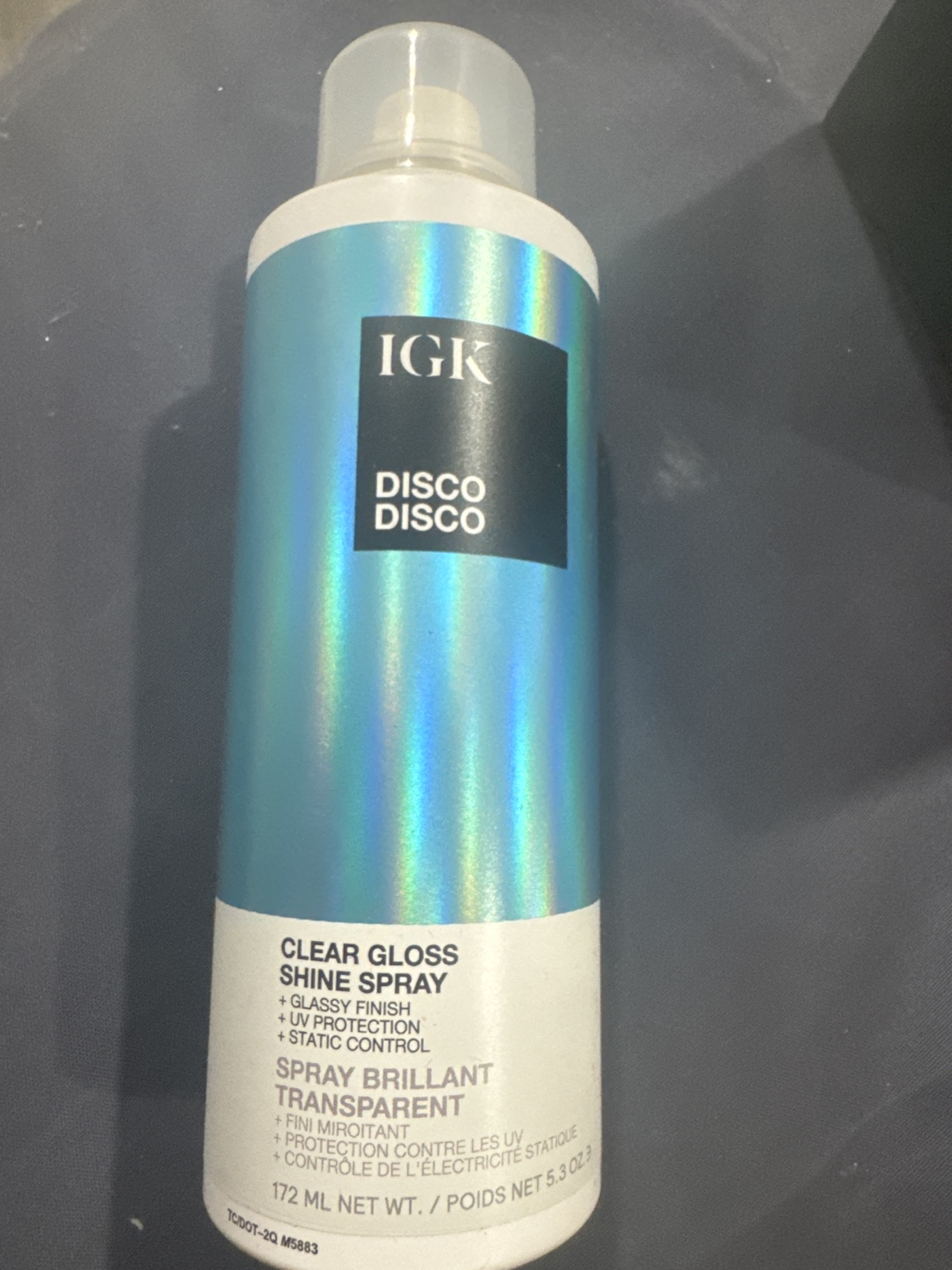 IGK Disco Disco Clear Gloss Shine Spray