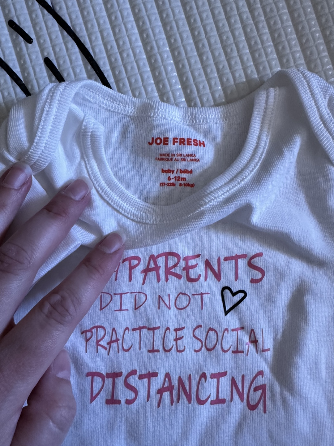 Three Joe Fresh Baby Bodysuits - 6-12 Months - photo 3