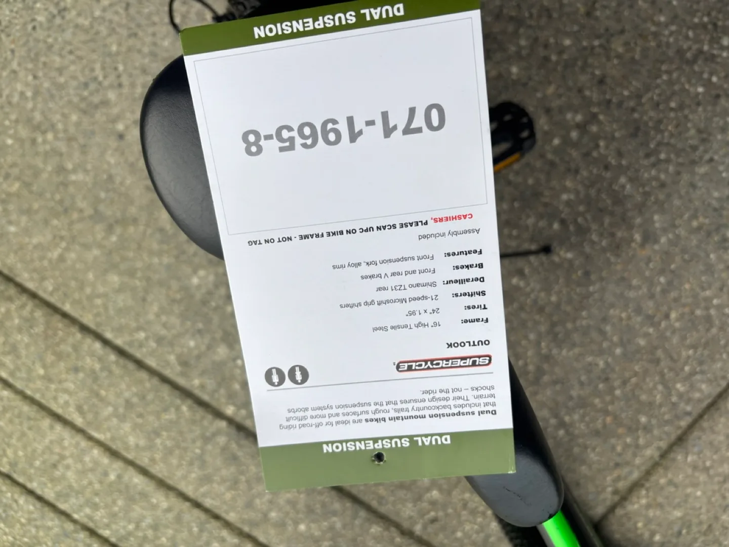 Supercycle Outlook Dual Suspension Mountain  Bike image indicator(3)