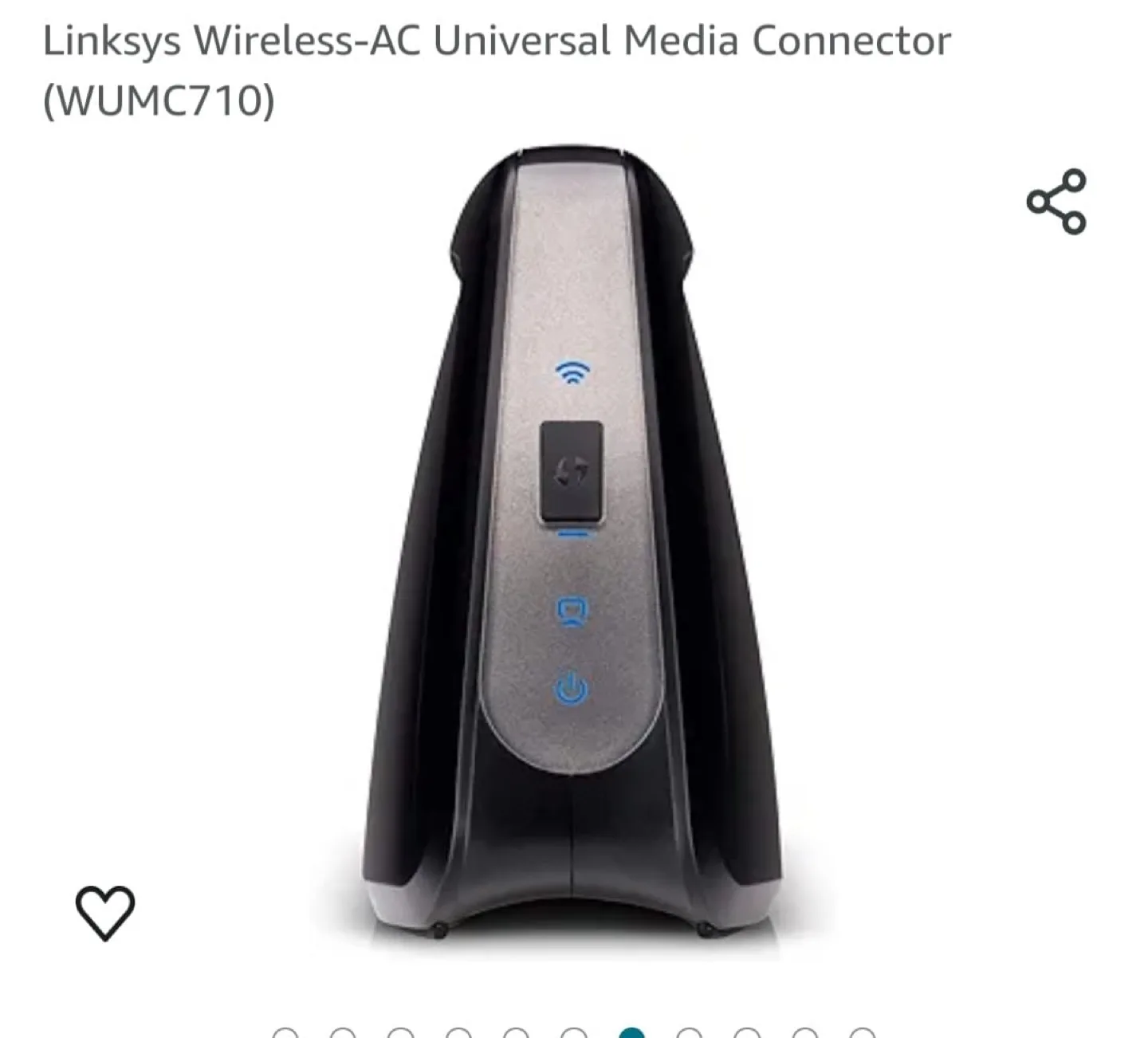 Linksys WUMC710 Wireless-AC Universal Media Connector image indicator(6)