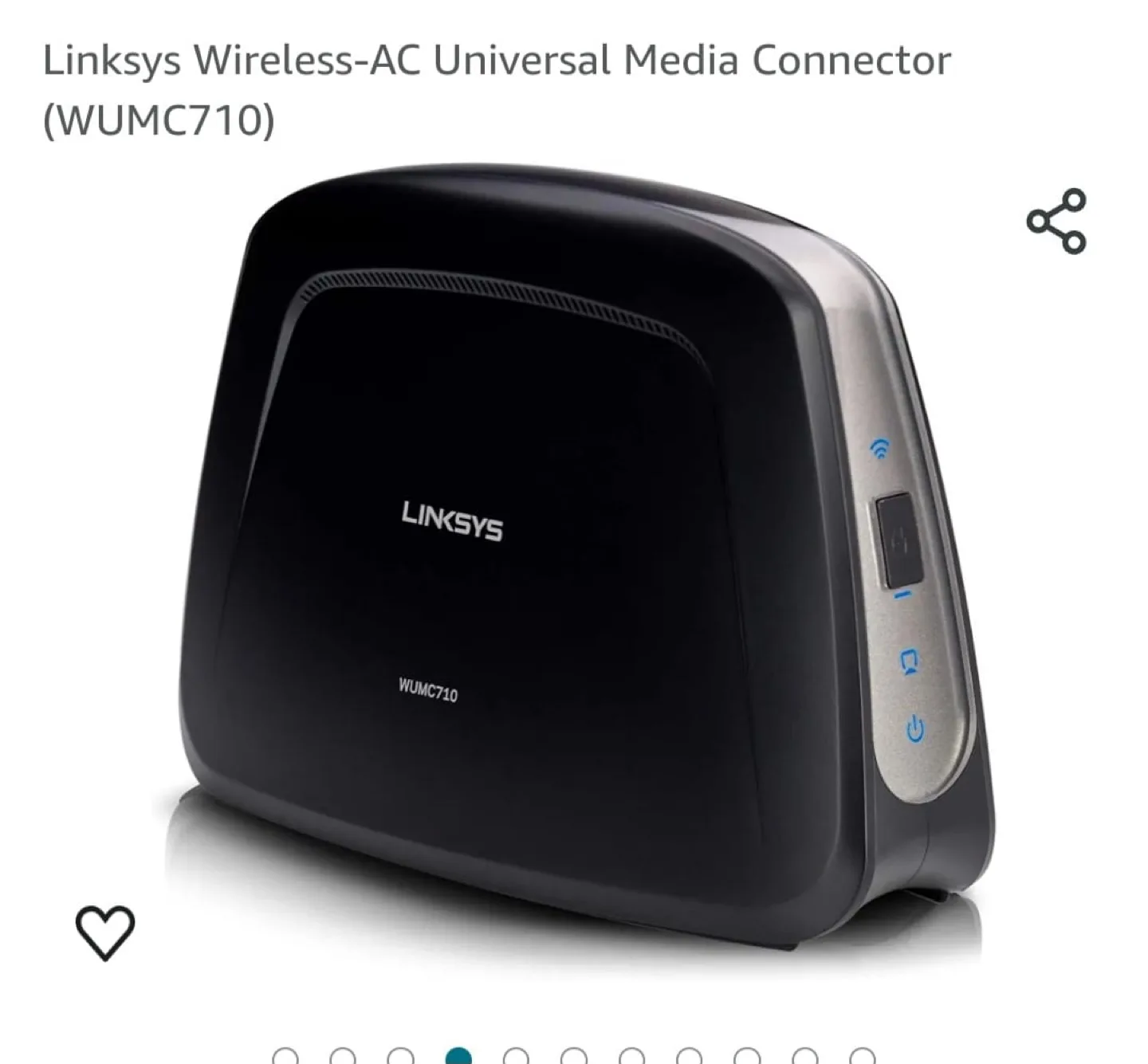 Linksys WUMC710 Wireless-AC Universal Media Connector image indicator(3)