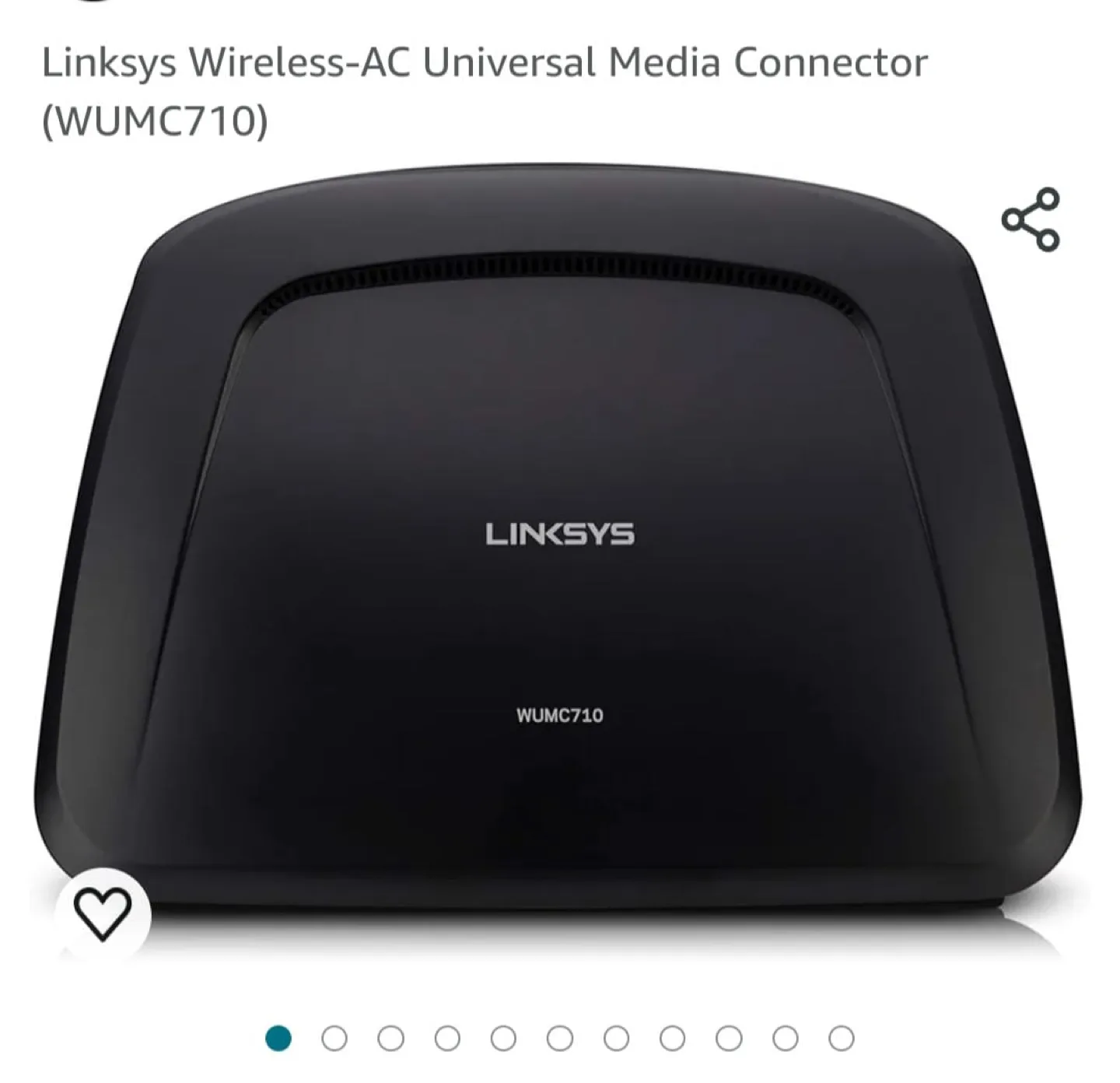 Linksys WUMC710 Wireless-AC Universal Media Connector image indicator(5)
