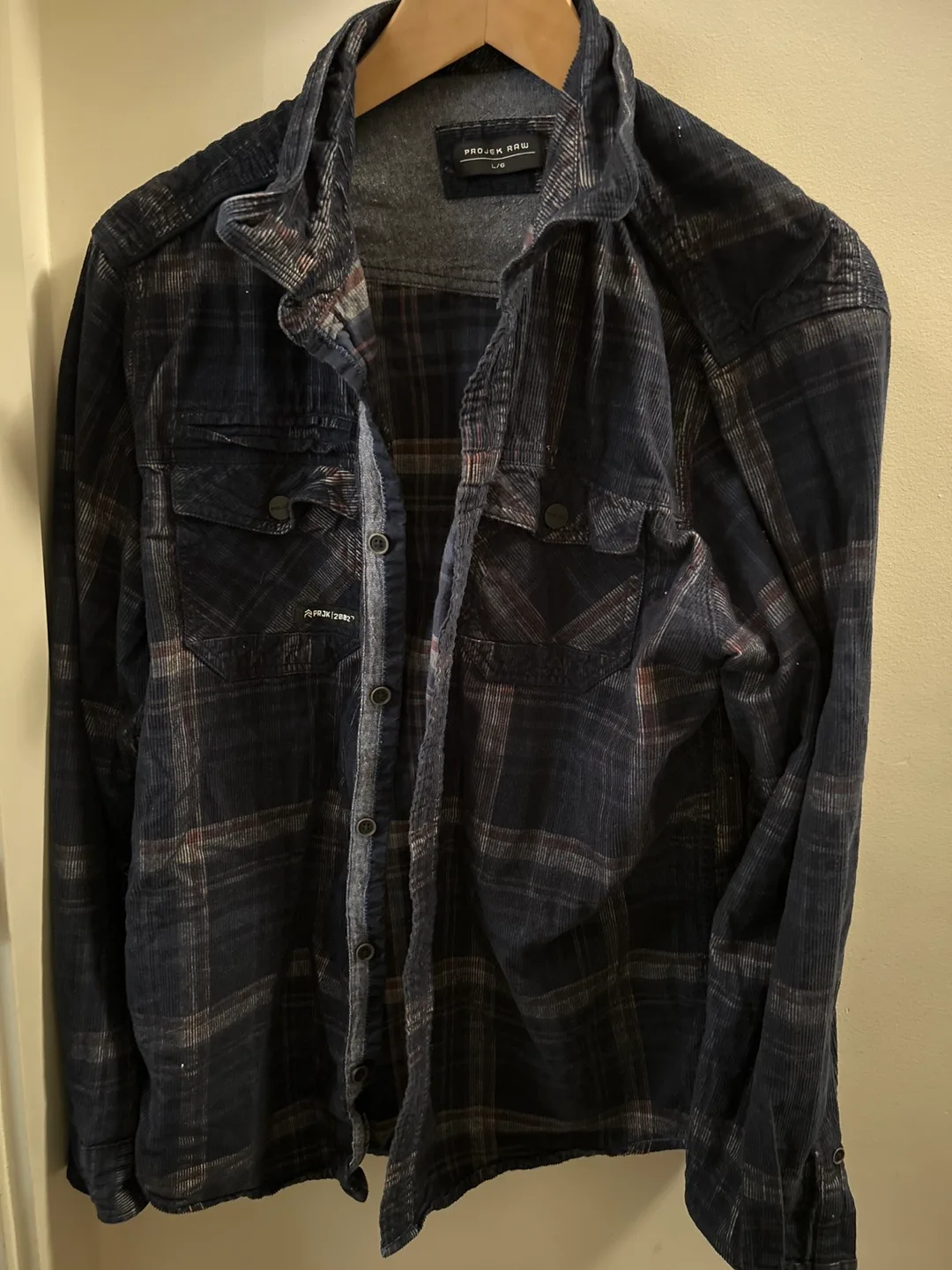 Project Raw Corduroy Shirt - Size L/G thumbnail