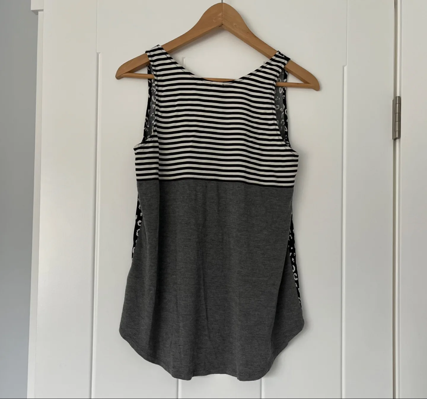 Anthropologie Dolan Left Coast Collection Mixed Media Tank Top image indicator(5)