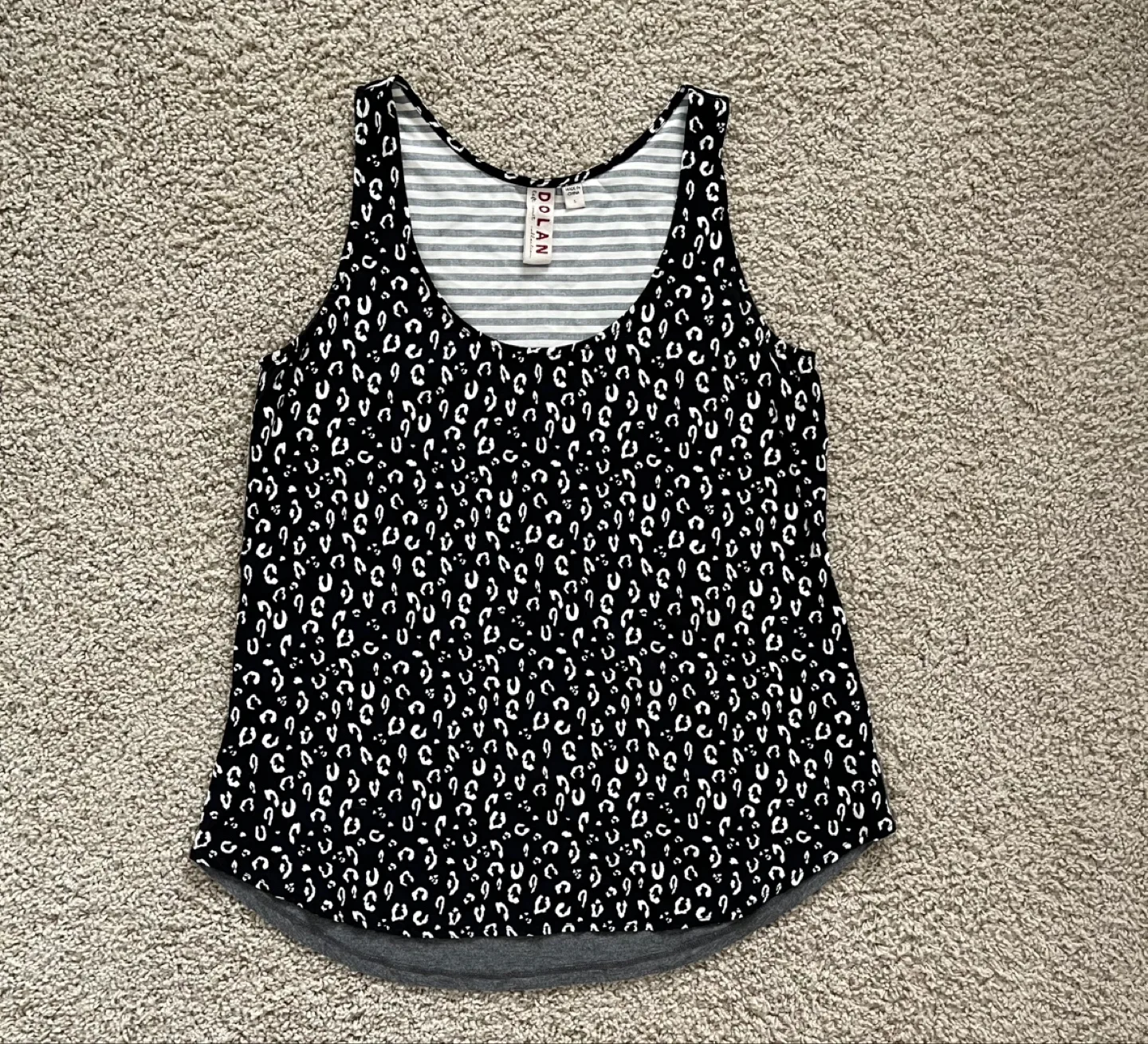 Anthropologie Dolan Left Coast Collection Mixed Media Tank Top image indicator(7)