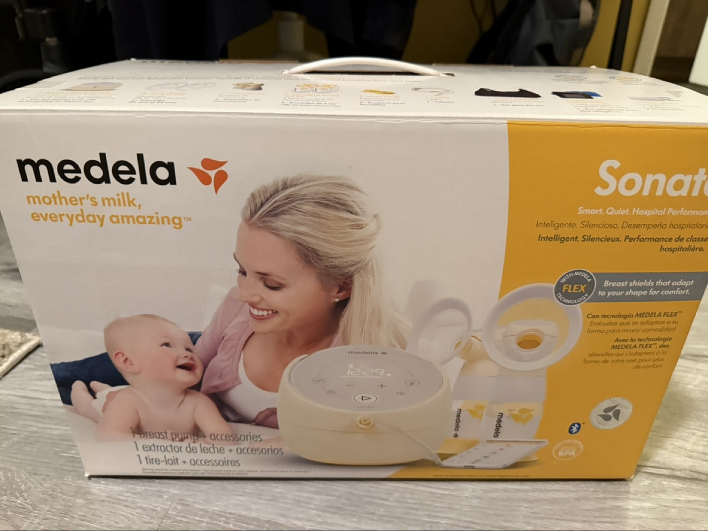 Medela Sonata Breast Pump - Hospital Grade Double Electric