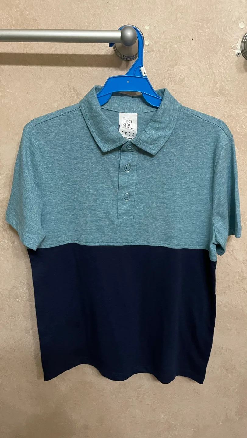 Bench. Boys Size L/G (10/12) Blue T-Shirt image indicator(2)