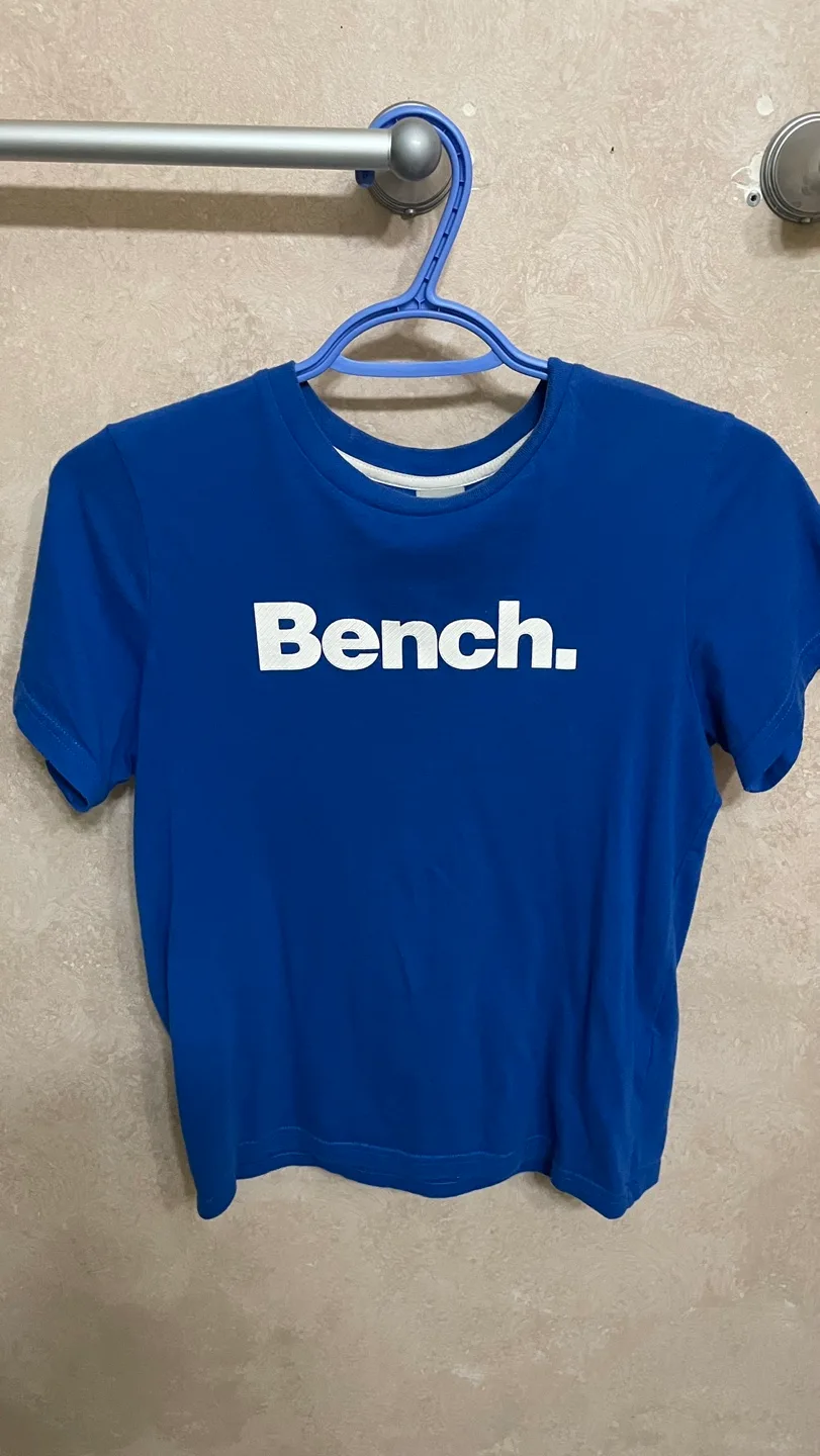 Bench. Boys Size L/G (10/12) Blue T-Shirt image indicator(4)