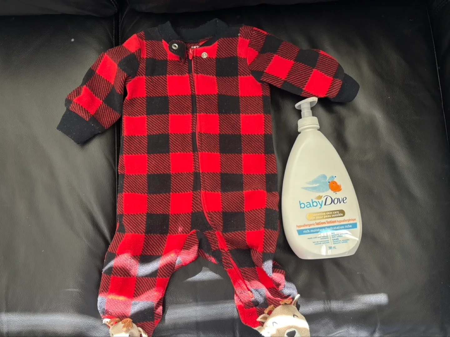 Baby Boy Clothes Bundle + Baby Dove Lotion image indicator(2)