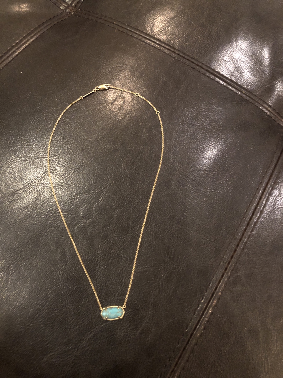 Kendra Scott Elisa Necklace, Turquoise