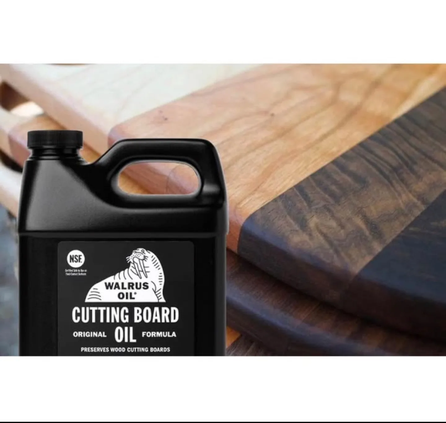 Walrus Oil Cutting Board Oil - 32 fl oz image indicator(4)