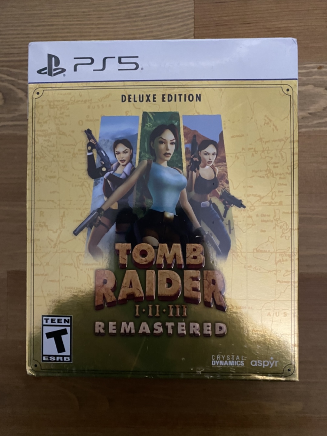 Tomb Raider 1-3 Remastered Deluxe Edition PS5
