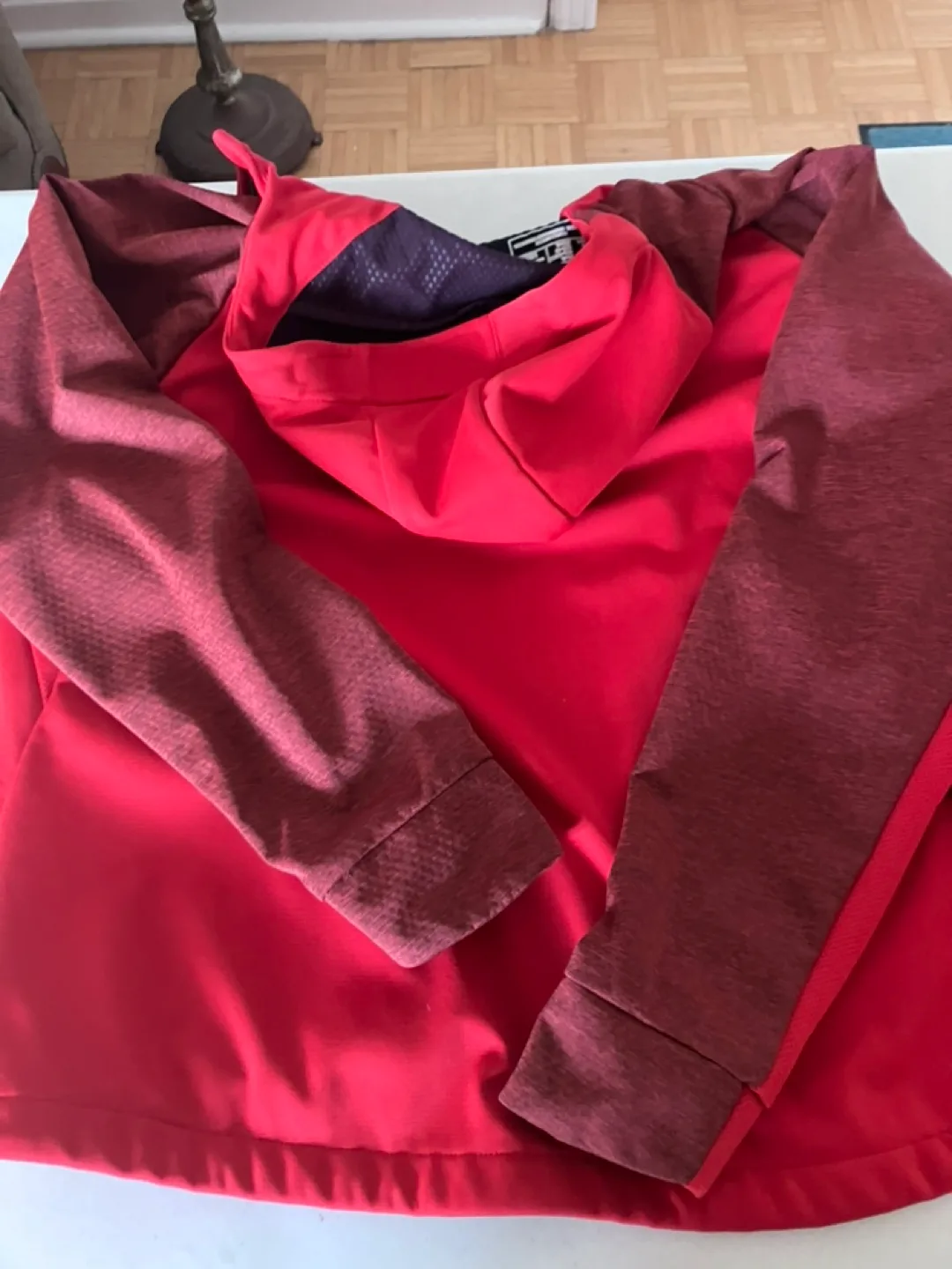 New Balance Men's Large Red Softshell Jacket image indicator(3)