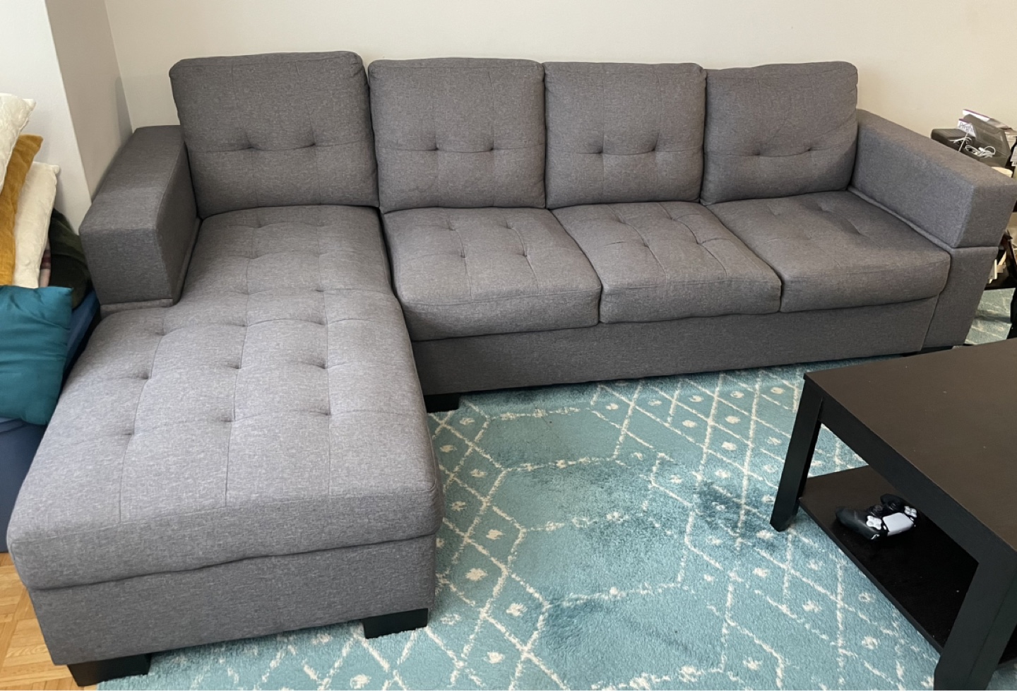 Needs to sell TODAY-Grey Sectional Sofa - photo 2