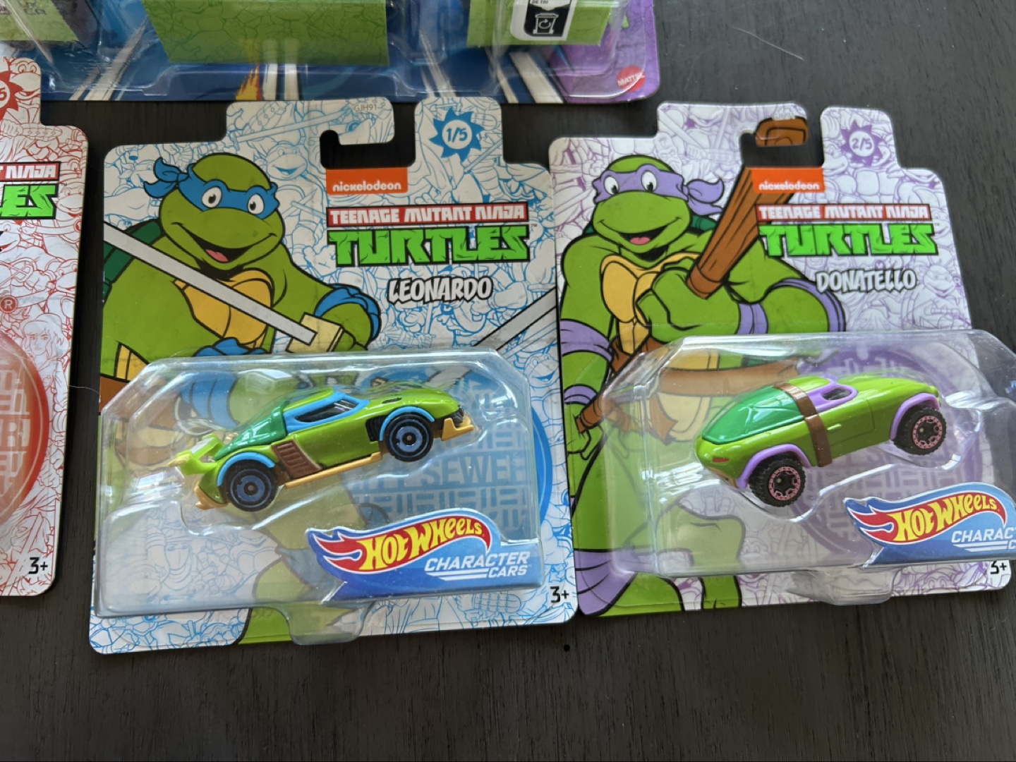 Teenage Mutant Ninja Turtles Hot Wheels Character Cars - photo 3