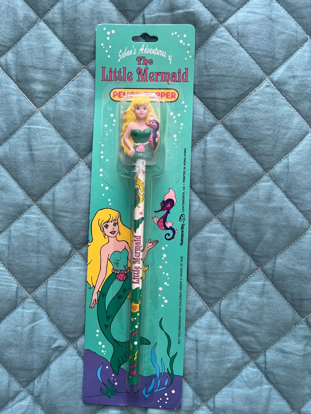 Vintage Little Mermaid Pencil Topper thumbnail