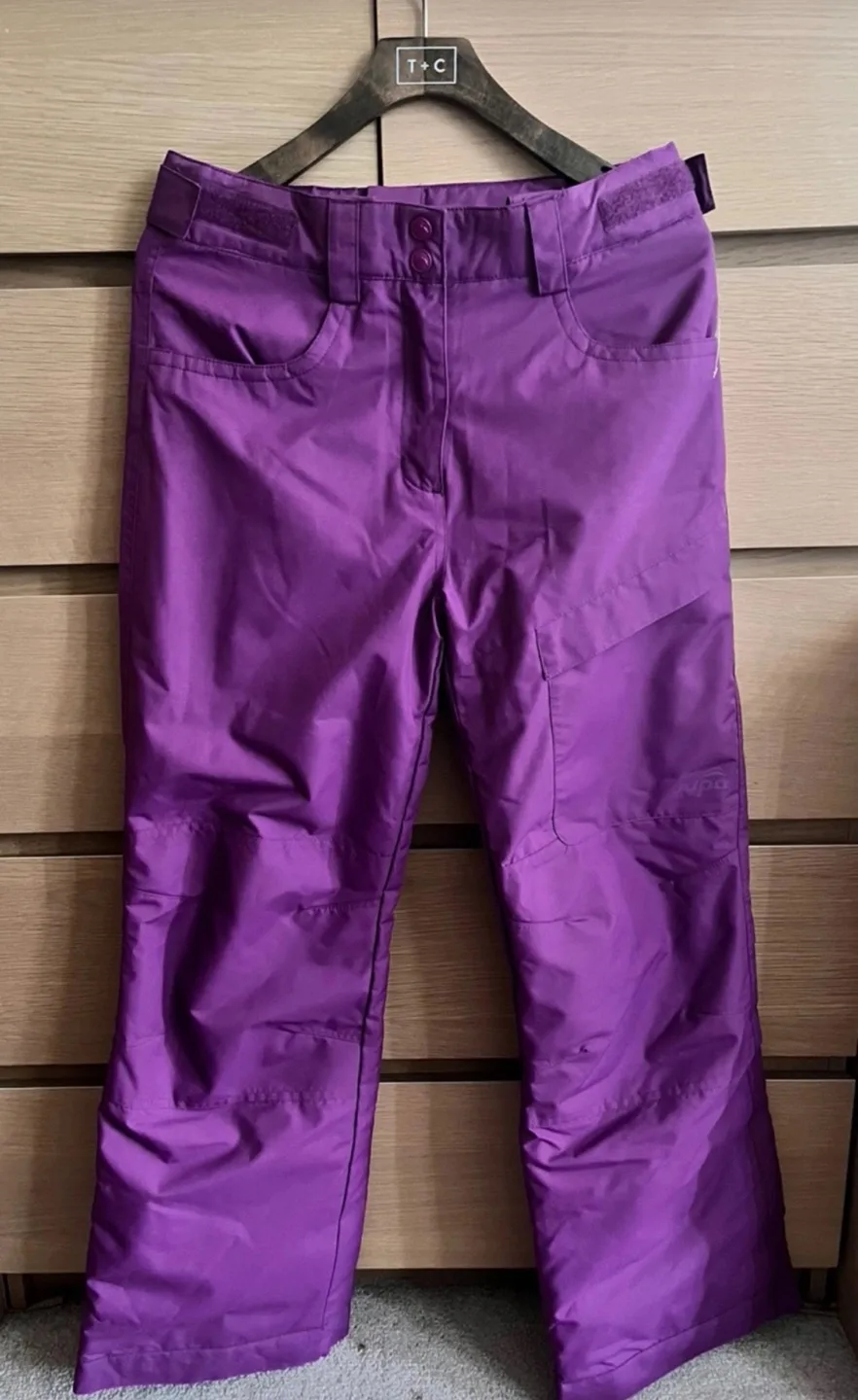 Jupa Girls' Size 14 Purple Snow Pants & Jacket Set image indicator(3)