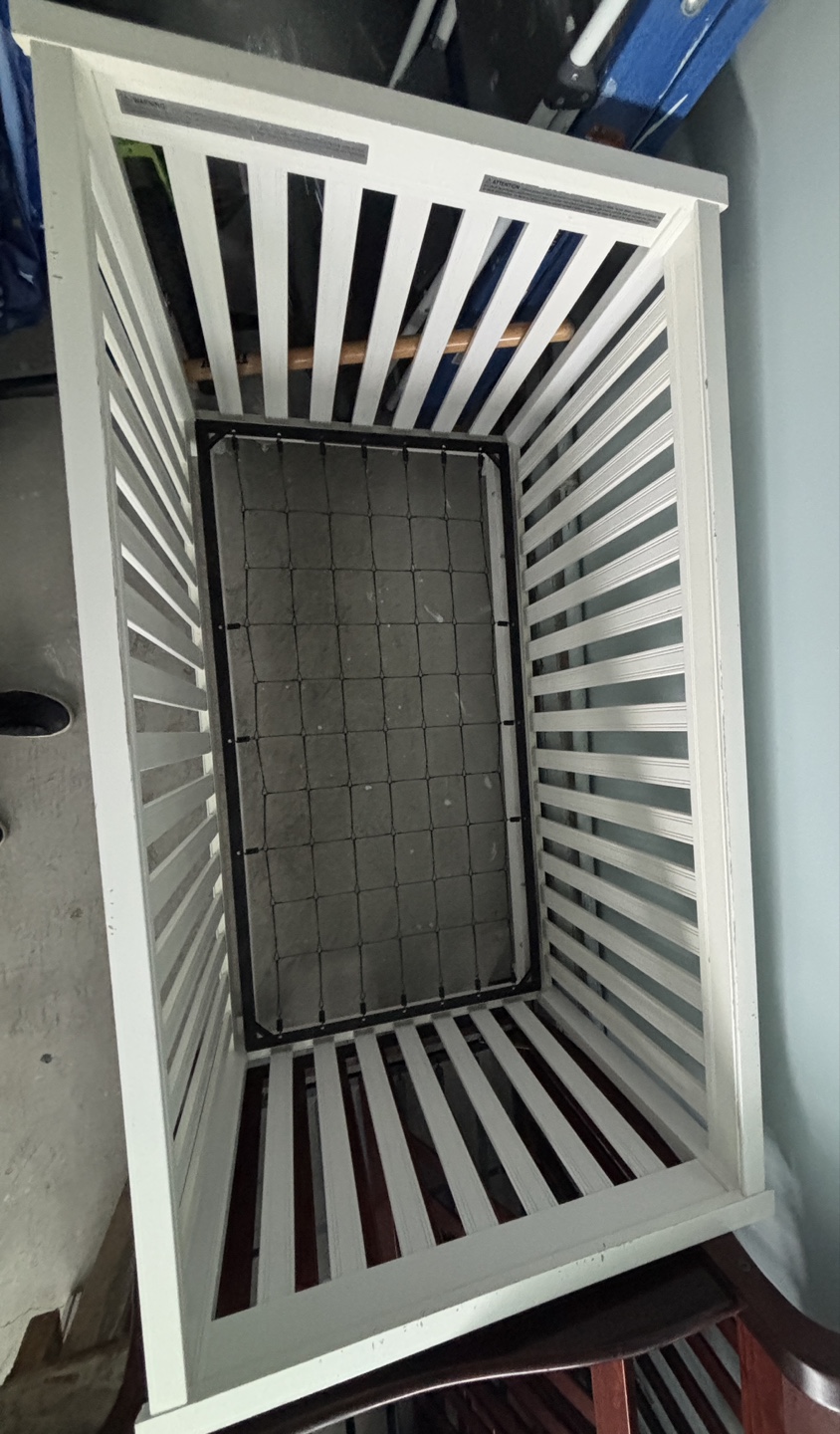 White Baby Crib - photo 3