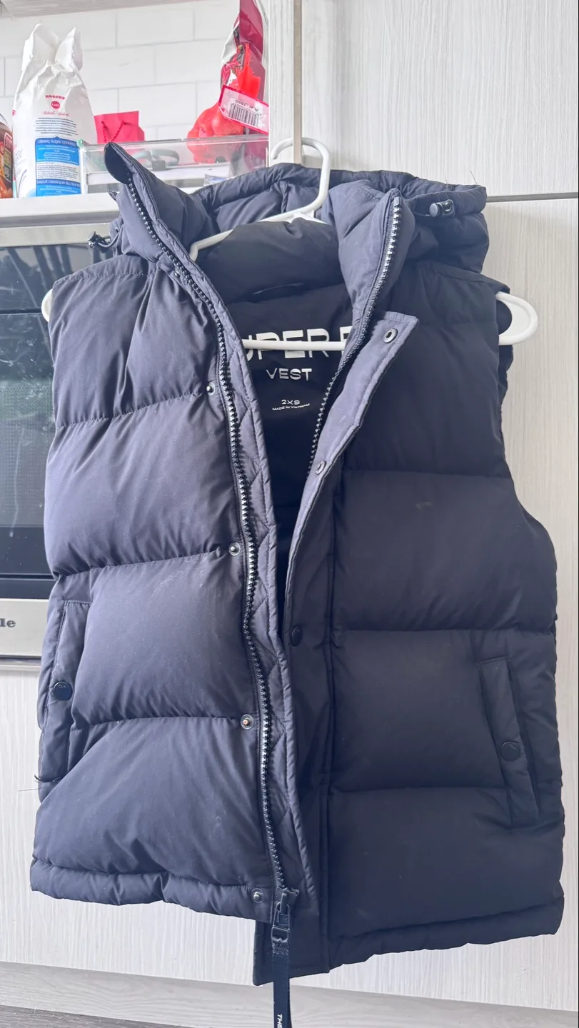 Aritzia Super Puff Vest - Black - Size 2XS image indicator(4)