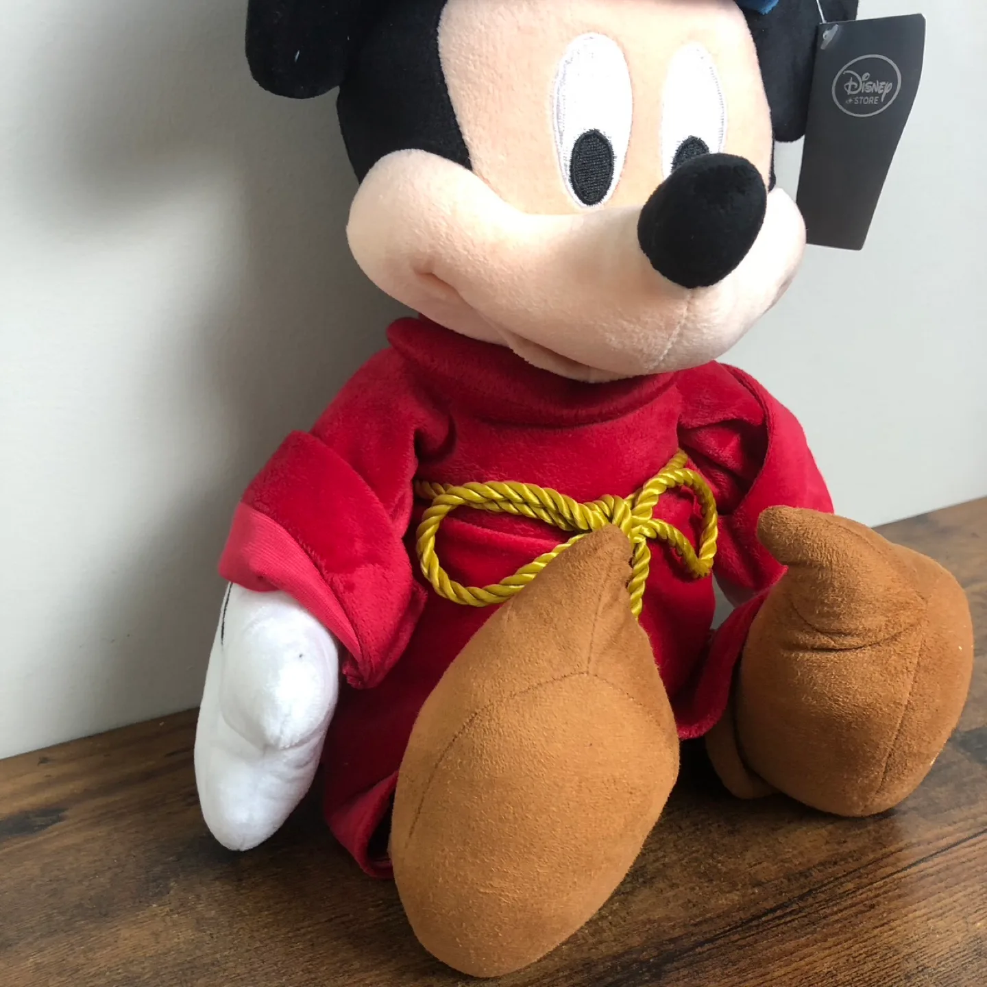 NWT Disney Store Sorcerer Mickey Mouse Plush Toy image indicator(5)